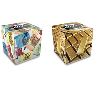 Universal tissue KING OF MONEY box 60